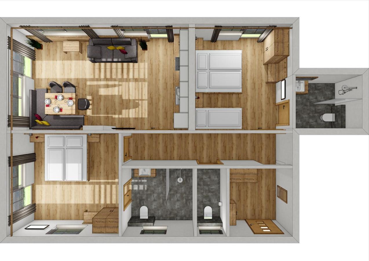 Apartament Montepart Zillertal Hainzenberg Zewnętrze zdjęcie